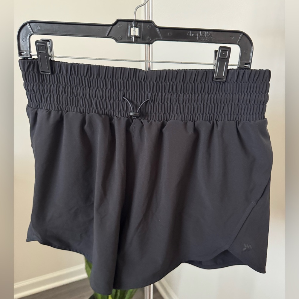 All in Motion Women's Black Athletic Shorts